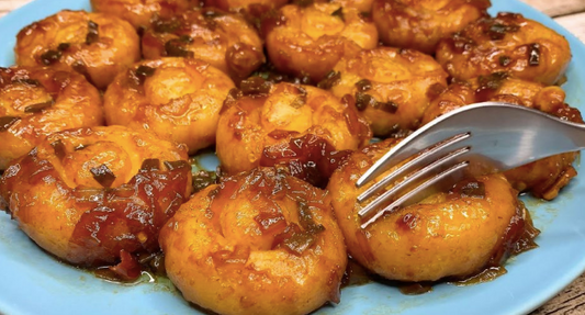 Gnocchi di patate con salsa alle spezie