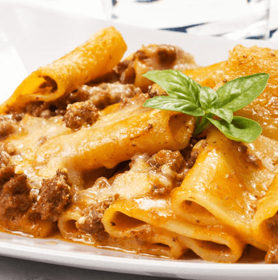 Paccheri al forno campani