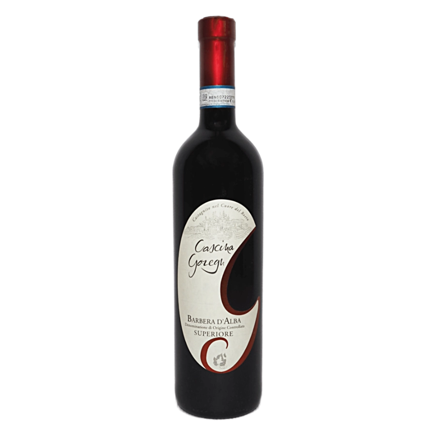 Barbera d'Alba Superiore DOC - VITIGNO: Barbera 100% COLORE: limpido, rosso rubino brillante con riflessi violacei e purpurei PROFUMO: elegante, intense note fruttate, specialmente ciliegia e amarena tra i frutti rossi sono le più comuni, sottile nota speziata e vinosa SAPORE: secco, fresco e ben bilanciato. Caldo, di corpo e vinoso. GRADAZIONE: 14 % vol INVECCHIAMENTO: doo la fermentazione alcolica e malolattica viene affinato per un anno in acciaio e poi imbottigliato ABBINAMENTI: ottimo con primi di car