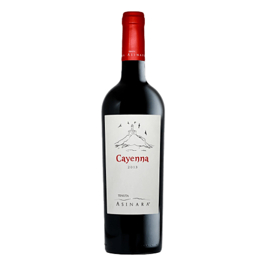 CAYENNA Rosso IGT Isola dei Nuraghi - Classificazione: Vino Rosso Isola dei Nuraghi IGT. Uvaggio: Cabernet Sauvignon, Syrah, Merlot, Cabernet Franc, Grenache. Comune di produzione: Sorso (SS). Altitudine terreno: 70 mt slm. Tipo di Suolo: Medio Impasto – Sabbioso con discreta presenza di scheletro. Sistema di allevamento: Cordone speronato. Densità di impianto: 5681 ceppi/ha. Resa per ettaro: 25 q.li/ha. Vendemmia: Manuale, nella prima decade di Ottobre. Vinificazione: Raffreddamento delle uve vendemmiate