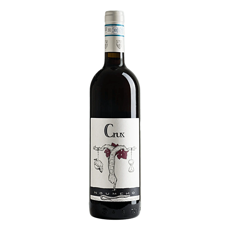 CRUX Bardolino DOP - BARDOLINO DOP 2017Vitigni: Corvina, Rondinella, Merlot, Cabernet Sauvignon. Vitigni coltivati facendo ricorso axll’agricoltura rigenerativa, che mira a migliorare i suoli attraverso l’aumento della sostanza organica in essi presente, perseguendo una diversa idea di viticoltura, con la reintroduzione di pratiche viticole anticheVinificazione: Due anni di affinamento in botti di cemento ed un ulteriore anno in bottiglia Note degustative: colore rosso rubino intenso, vino elegante e di bu