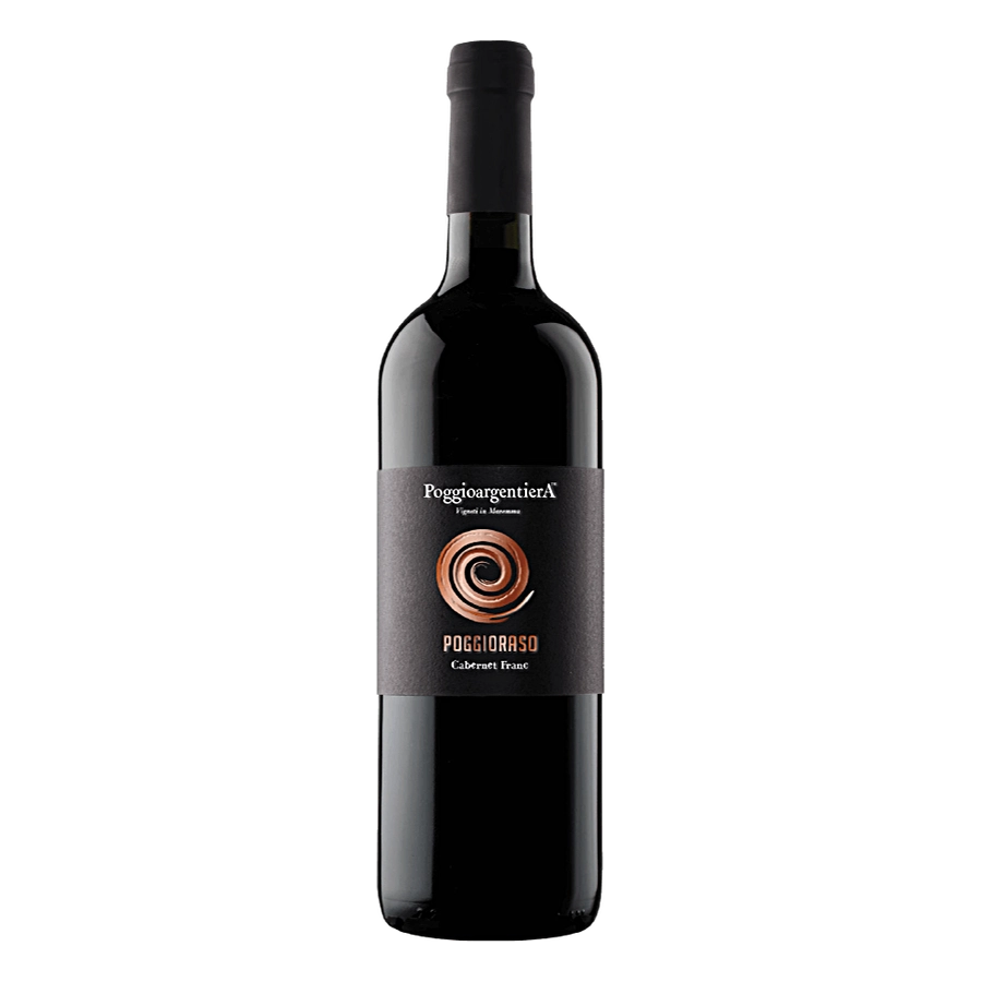 Poggio Raso Toscana Cabernet Franc IGT Magnum - Area di produzione: Sud Maremma – Area di Grosseto Denominazione: Toscana Cabernet Franc IGT – Indicazione Geografica Tipica Uvaggio: Cabernet Franc Annata: 2019 Densità d’impianto: 5.600 ceppi/ha Sistema d’allevamento: Cordone speronato Terreno: Vigneti in zona Baccinello - terreni ricchi di ciottoli di origine alluvionale con prevalenza di argille calcaree. Conduzione agronomica dei vigneti: Biologica (Organismo di controllo autorizzato dal Mi.P.A.A.F. IT B